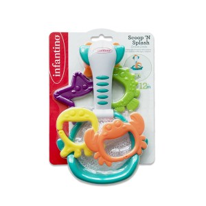 ИГРАЧКА ЗА БАЊАЊЕ SHOOT 'N SCOOP 22115228 INFANTINO