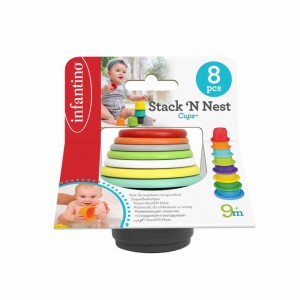 ИГРАЧКА STACK N NEST CUPS 22115059 INFANTINO