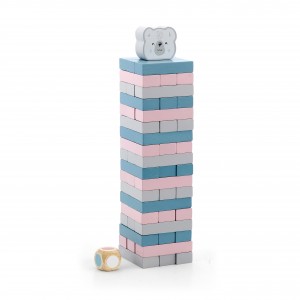 ДРВЕНА ИГРАЧКА ЗА РЕДЕЊЕ BLOCK TOWER POLARB